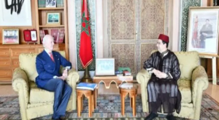 السيد بوريطة يجري مباحثات مع المبعوث الشخصي للأمين العام للأمم المتحدة للصحراء المغربية السيد ستافان دي ميستورا