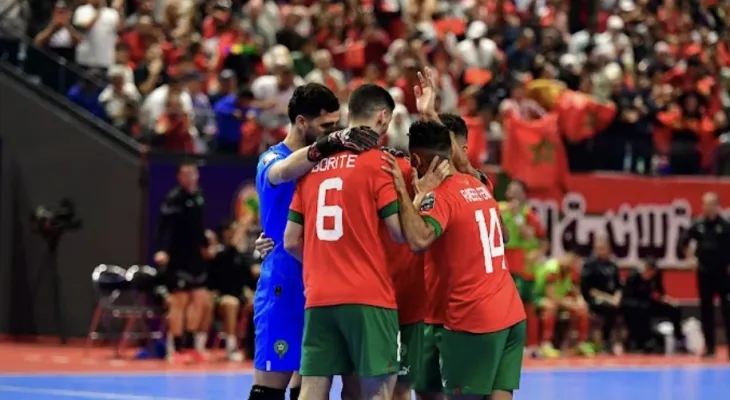أسود الأطلس جاهزون لمواجهة إيران في ثمن النهائي لكأس العالم لكرة القدم داخل القاعة 2024