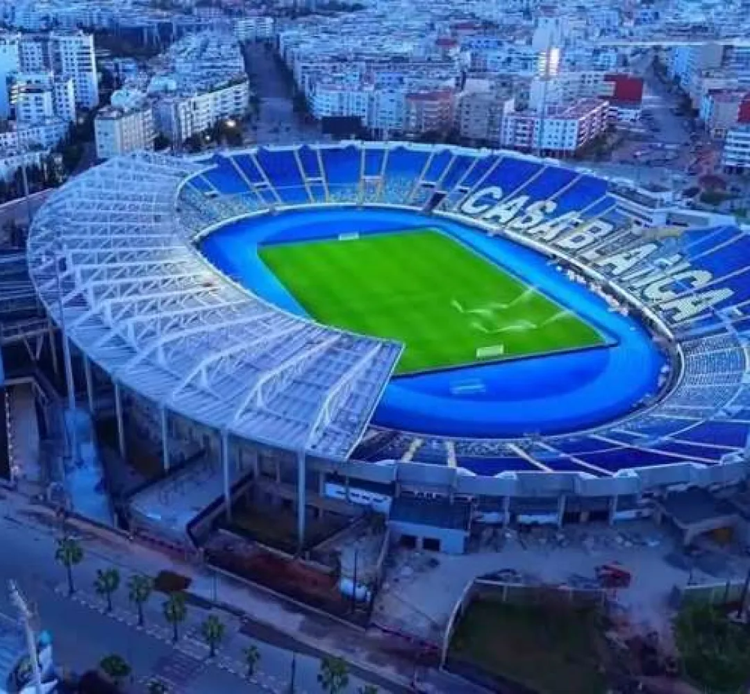 الأشغال الخارجية ل”سطاد دونور" وتفاصيل الحلة الجديدة ...