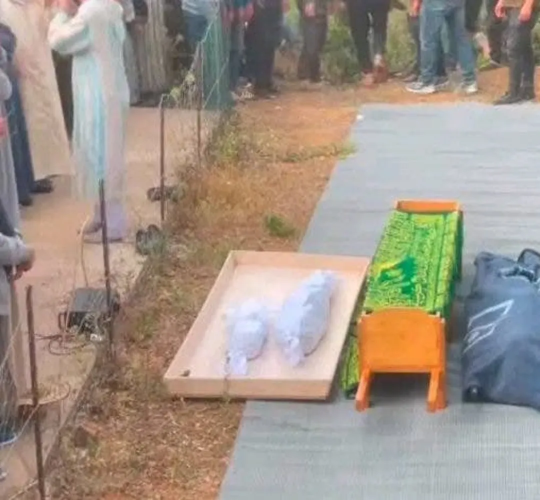 حريق مهول يؤدي لوفاة و تشييع جثمان 4 أفراد من أسرة واحدة بشفشاون
