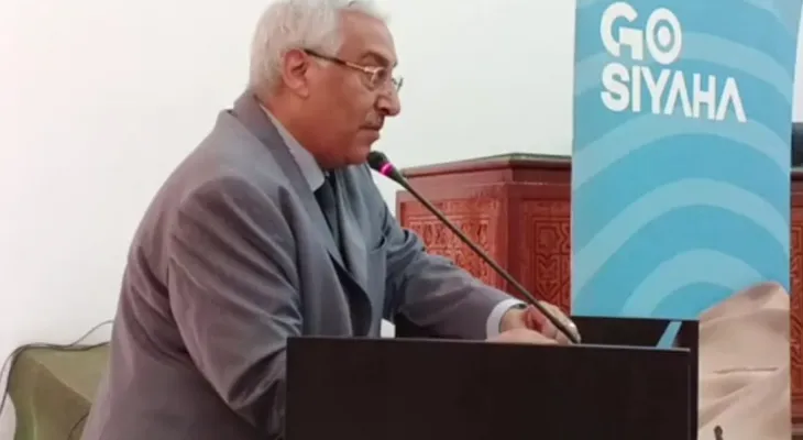 عامل عمالة مكناس عبد الغني الصبار خلال الملتقى Go Siyaha: علينا أن نـجـد القن السري (code pin) من أجل إقلاع سياحي في مستوى المؤهلات الثقافية والتاريخية والطبيعية لمدينة مكناس.