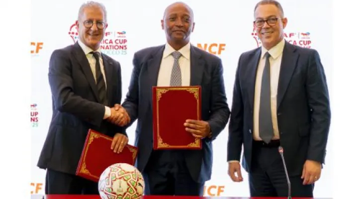 المكتب الوطني للسكك الحديدية، الراعي الرسمي لكأس إفريقيا للأمم طوطال إنرجيز -المغرب 2025