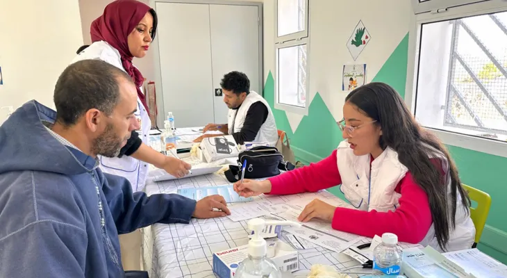 إقليم جرادة/ عملية “رعاية”: أزيد من 600 مستفيد من خدمات قافلة طبية متعددة التخصصات بالوسط القروي