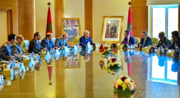 السيد لوديي يستقبل مساعد نائب وزير الحرب الأمريكي المكلف بالشؤون الإفريقية