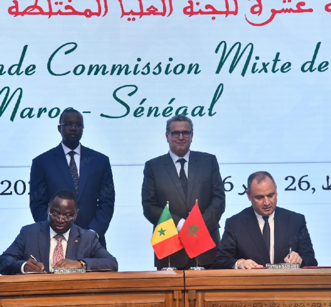 الدورة الـ15 للجنة العليا المختلطة للشراكة المغربية-السنغالية: التوقيع على عدة اتفاقيات للتعاون ومذكرات تفاهم