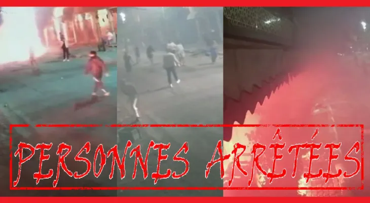 تعاملت ولاية امن مراكش بجدية مع فيديو يظهر فيه مجموعة من الأشخاص وهم يرشقون محلا تجاريا بالحجارة بمدينة مراكش