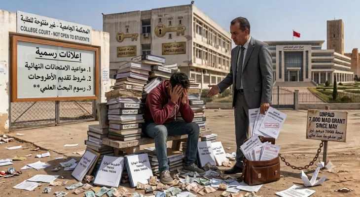 «أساتذة بلا أجور».. صرخة الطلبة الدكاترة في الجامعات المغربية : ملف الأسبوع | تحقيق